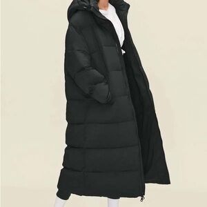 Girlfriend Collective Long Puffer Coat